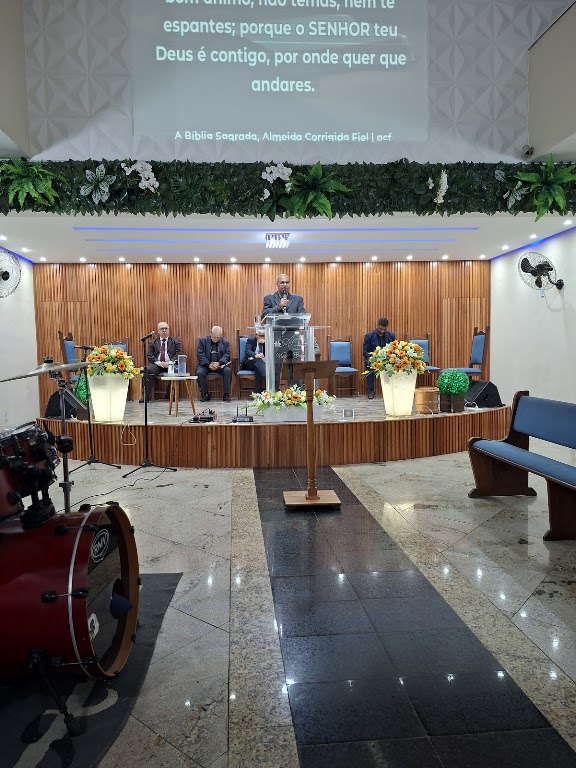 Fachada de Assembleia de Deus do Sinal