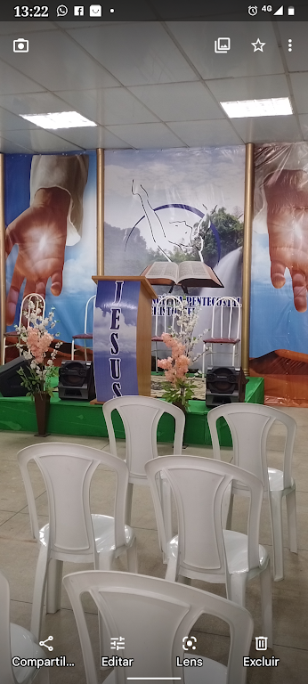 Fachada de Igreja evangélica pentecostal o brasil para cristo