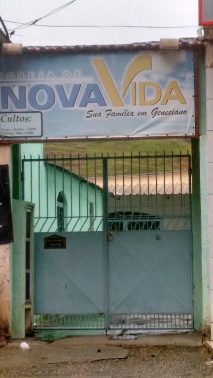 Fachada de Igreja Nova Vida em Geneciano