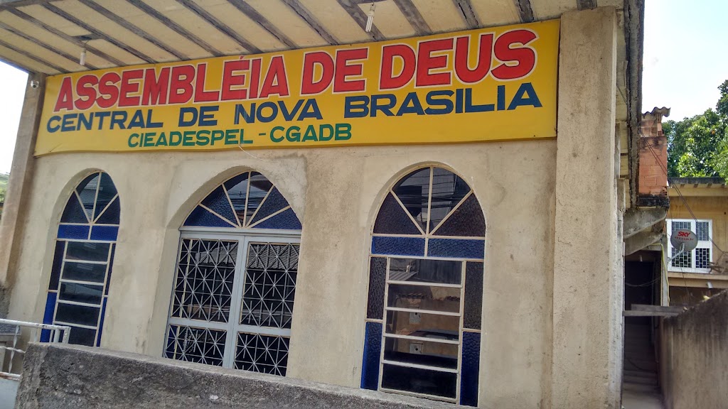 Fachada de ADCNB Igreja Evangelica Assembléia De Deus Central de Nova Brasilia