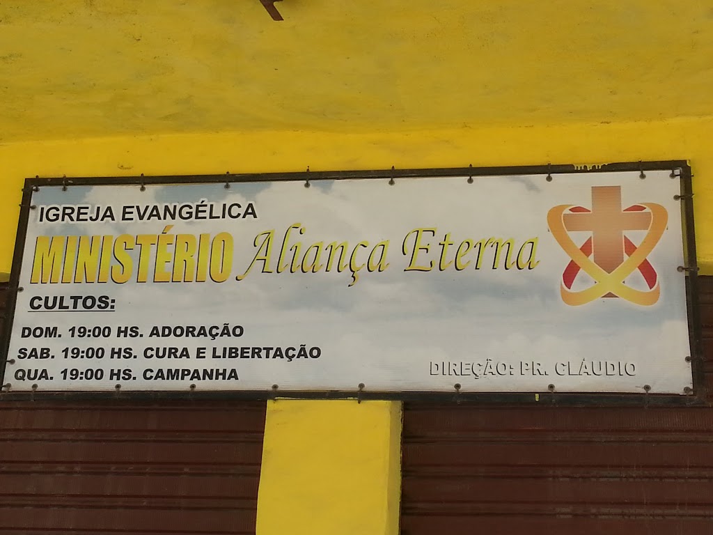 Fachada de Igreja Evangélica Ministério Aliança Eterna