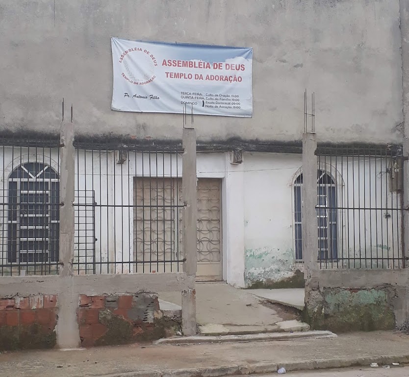 Fachada de Assembléia De Deus Templo Da Adoração