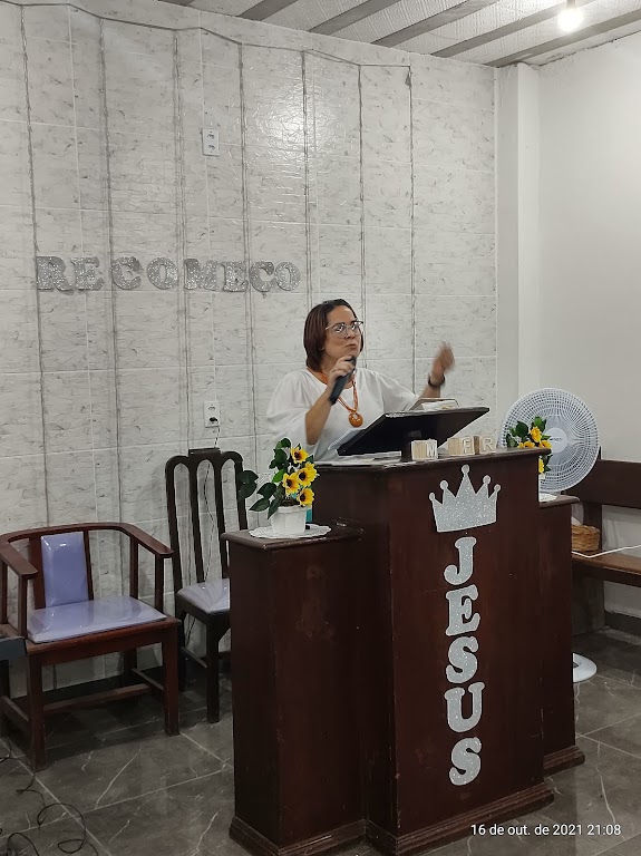 Fachada de Igreja Evangélica Ministério Firme na Rocha