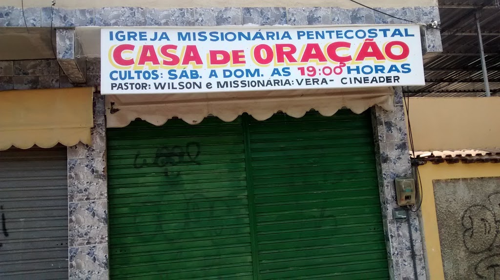 Fachada de Igreja Missionária Pentecostal Casa de Oração