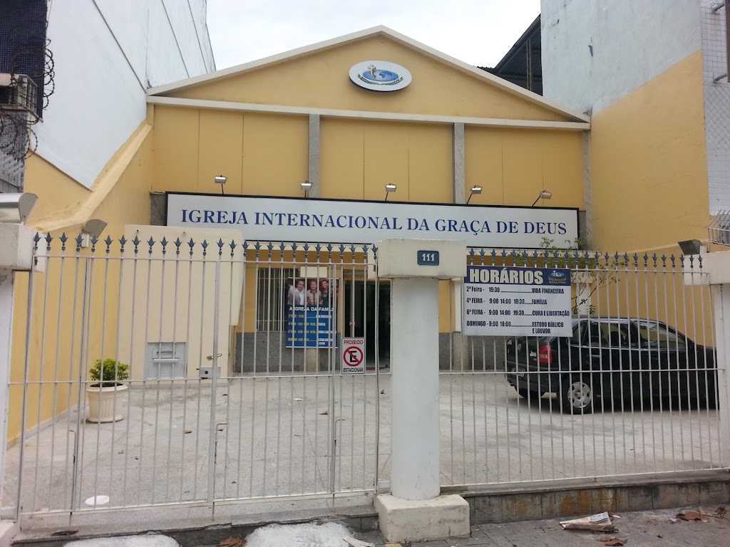 Fachada de Igreja Internacional da Graça de Deus