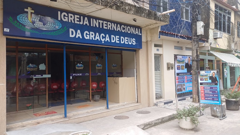 Fachada de Igreja Internacional da Graça de Deus