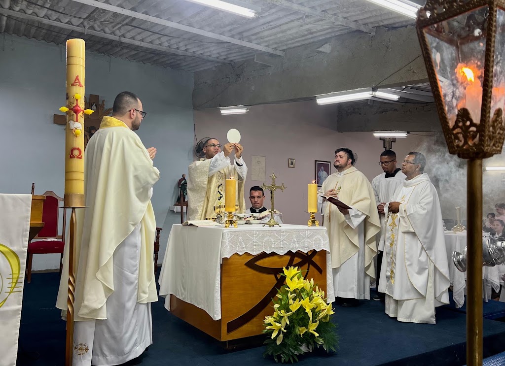 Fachada de Paróquia Nossa Senhora da Paz.