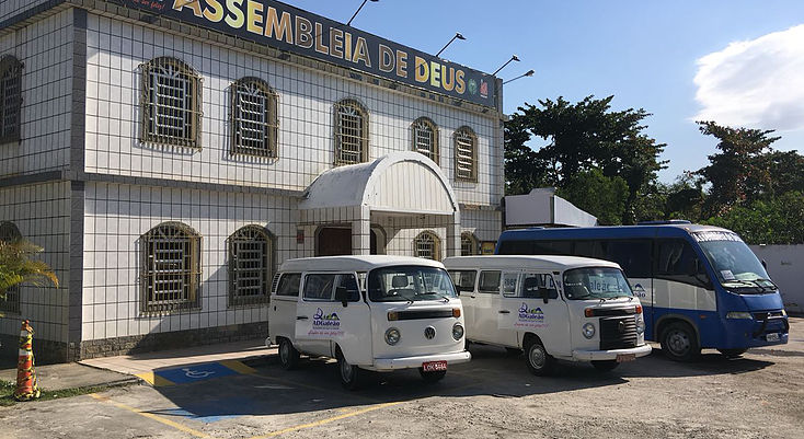 Fachada de Assembleia De Deus no Galeão- ADGaleão