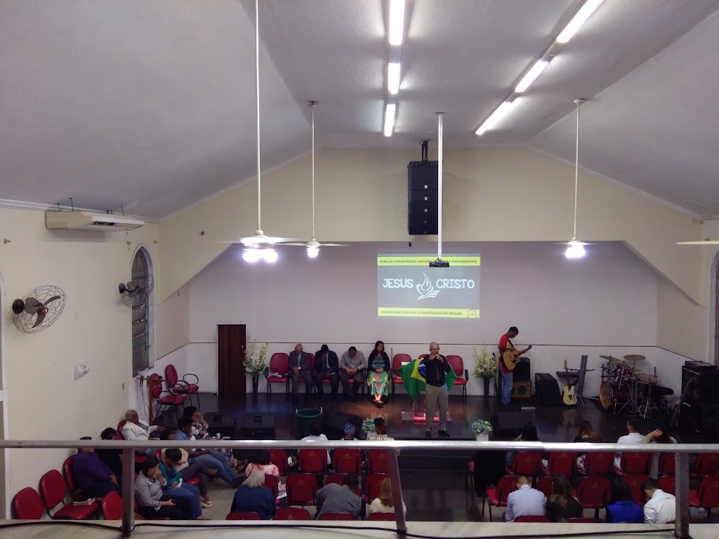 Fachada de Igreja Evangélica Congregacional em Cordovil