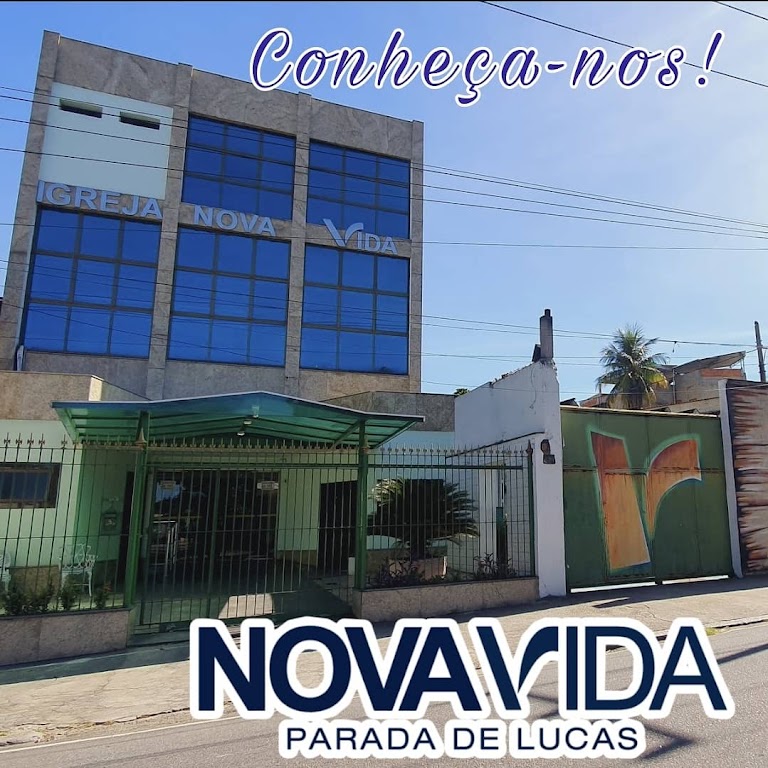 Fachada de Igreja Nova Vida em Parada de Lucas