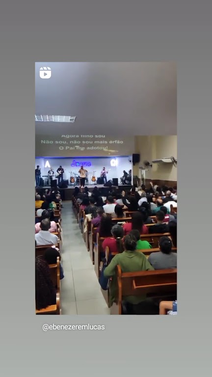 Fachada de Assembleia de Deus Ebenézer