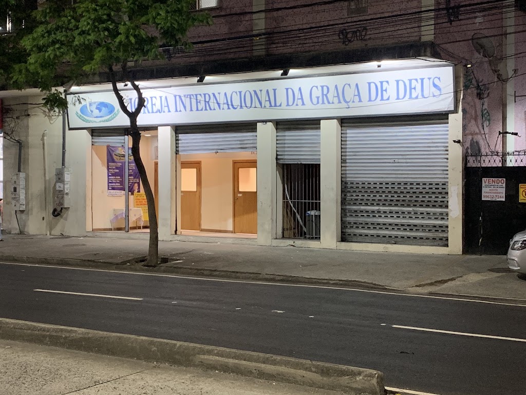 Fachada de IIGD Praça do Carmo - Igreja Internacional da Graça de Deus