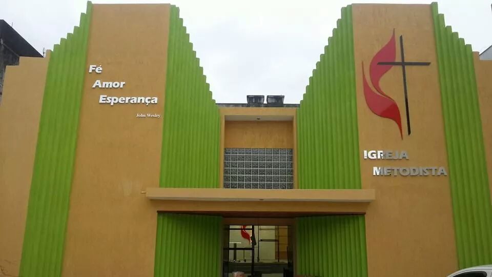 Fachada de Igreja Metodista da Penha -RJ