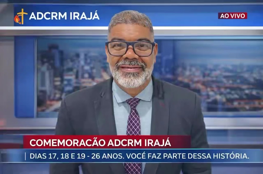 Fachada de AD CRM Irajá . Igreja evangelica em irajá