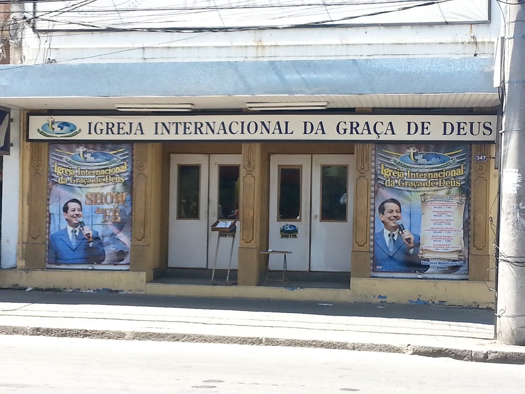Fachada de Igreja Internacional da Graça de Deus