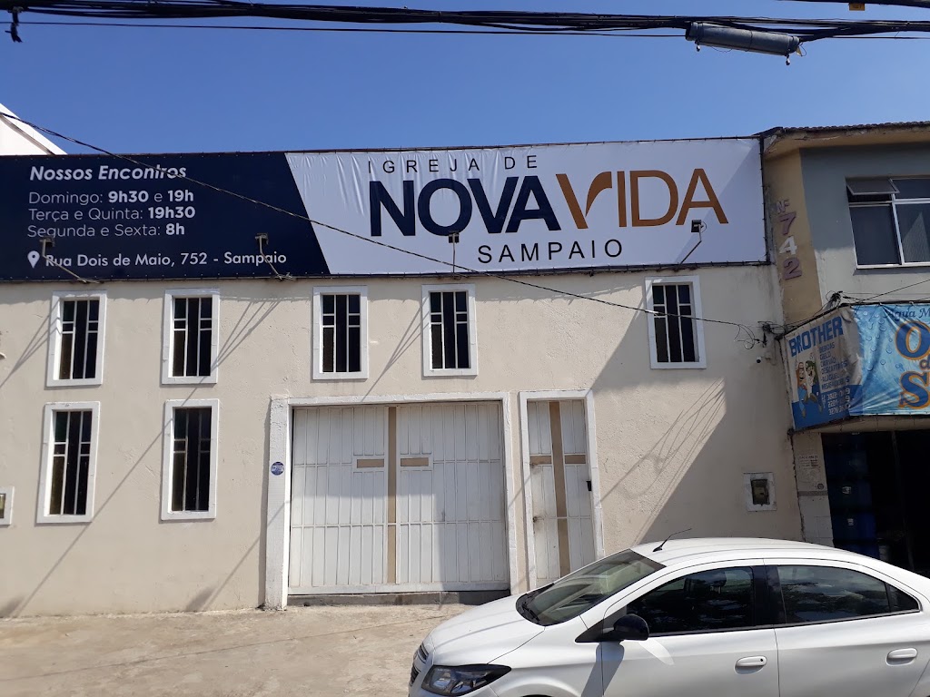 Fachada de Igreja Nova Vida do Sampaio