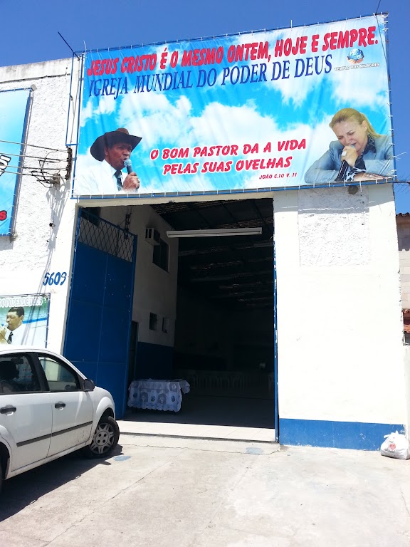 Fachada de IGREJA MUNDIAL DO PODER DE DEUS