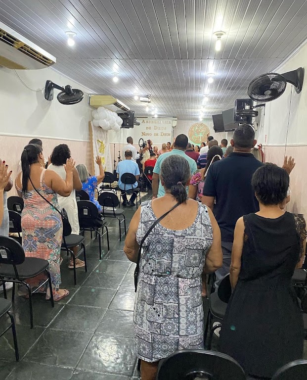 Fachada de Assembléia de Deus Novo De Deus - Ministério Monte Horebe