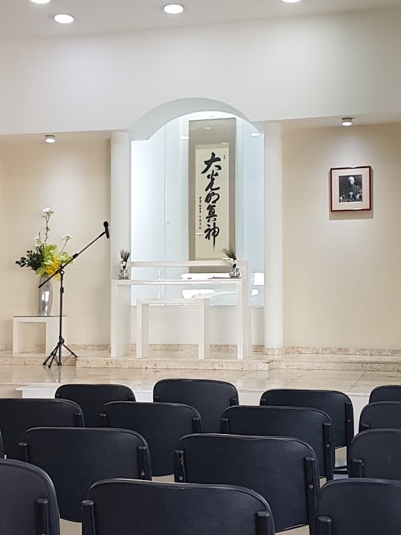 Fachada de Igreja Messiânica Mundial do Brasil