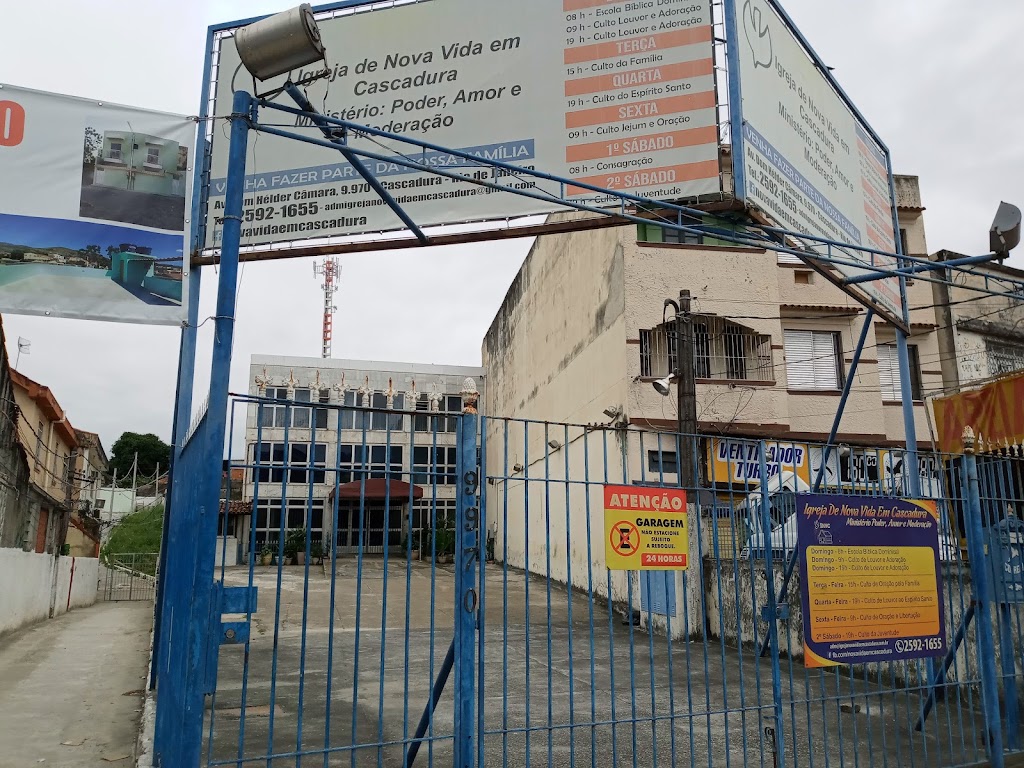 Fachada de Igreja de Nova Vida de Cascadura⛪