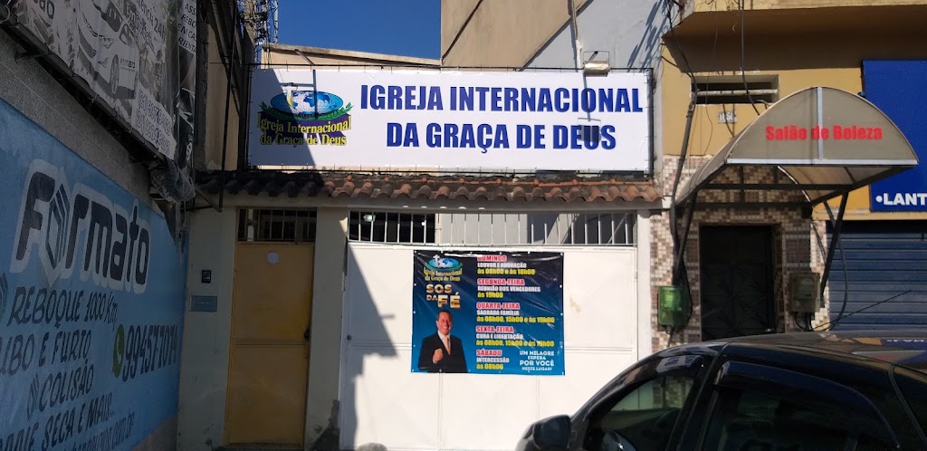 Fachada de Igreja Internacional da Graça de Deus