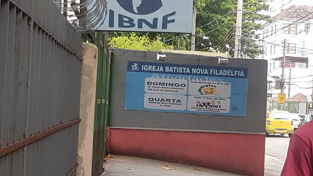 Fachada de Igreja Batista Nova Filadélfia Méier- RJ