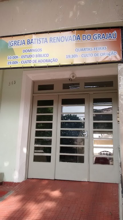 Fachada de Igreja Batista Renovada do Grajaú