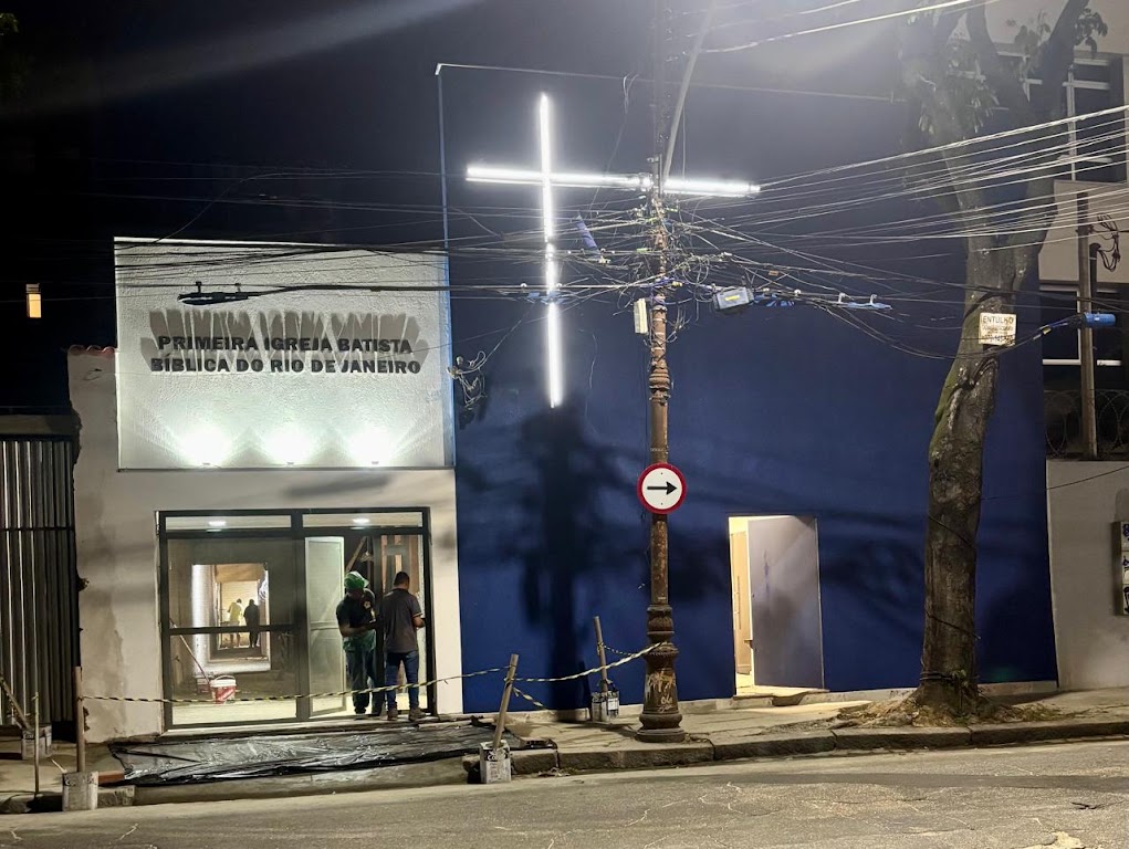 Fachada de Primeira Igreja Batista Bíblica do Rio Janeiro