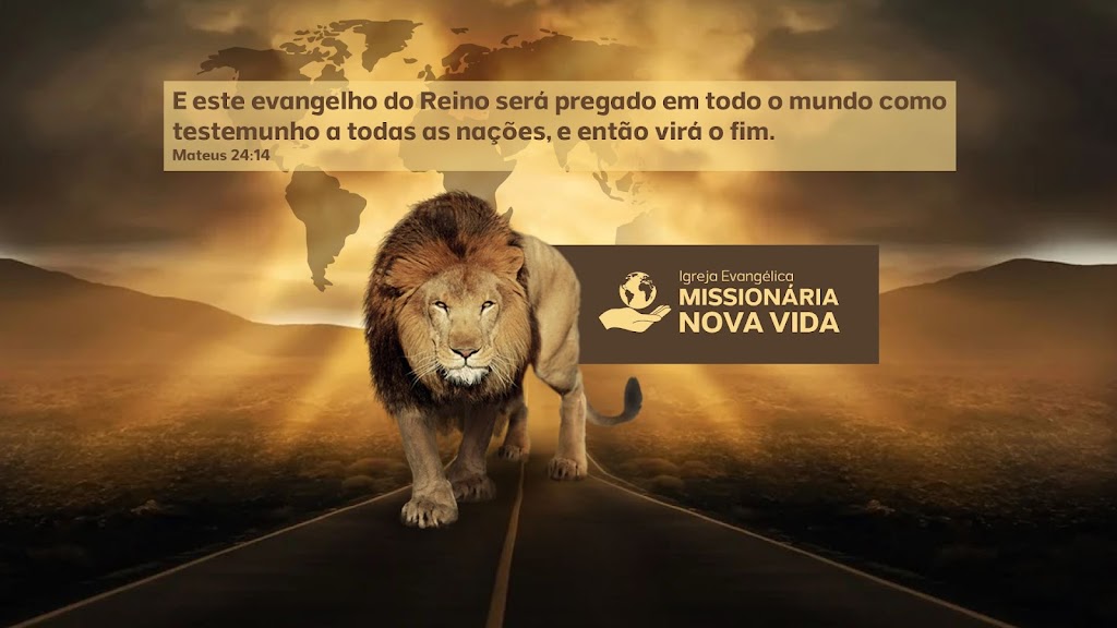 Fachada de Igreja Evangélica Missionária Nova Vida