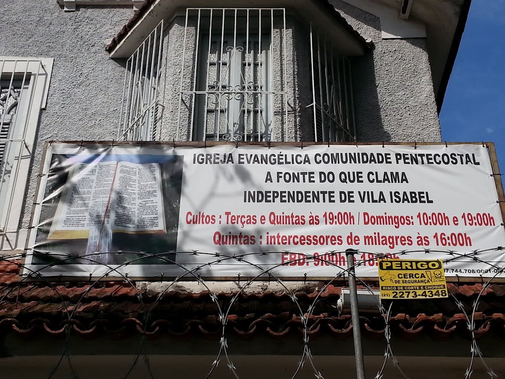Fachada de Igreja Evangélica Comunidade Pentecostal