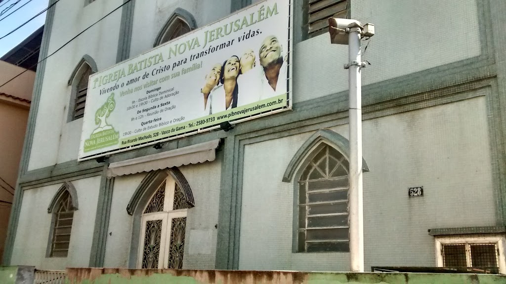 Fachada de 1ª Igreja Batista Nova Jerusalém