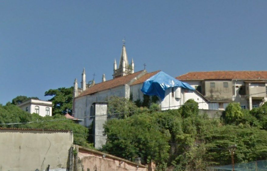 Fachada de Igreja de Nossa Senhora das Graças da Gamboa