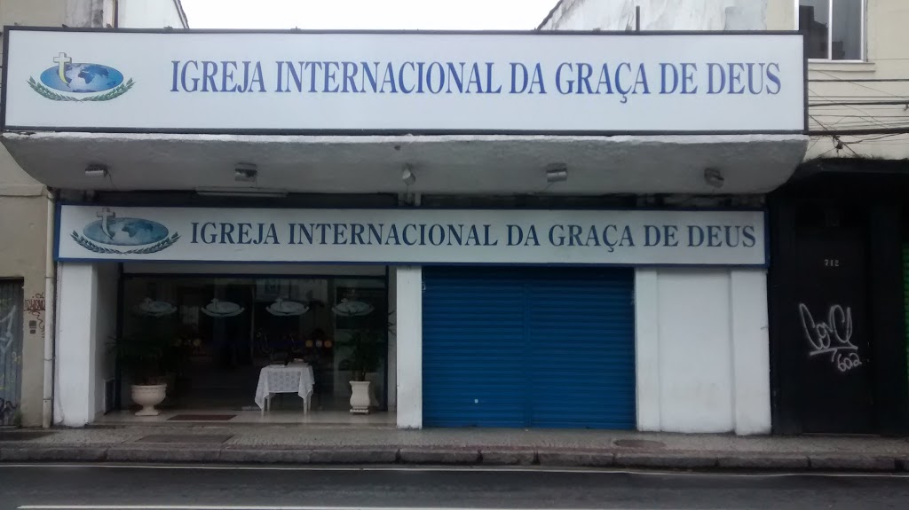 Fachada de Igreja Internacional da Graça de Deus - Andaraí