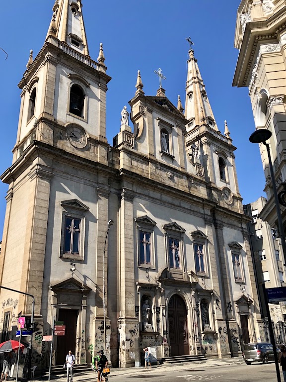 Fachada de Igreja do Santíssimo Sacramento - Antiga Sé