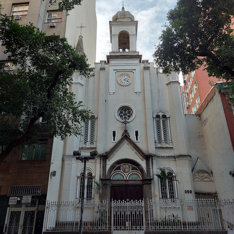 Fachada de Catedral Ortodoxa Antioquina São Nicolau