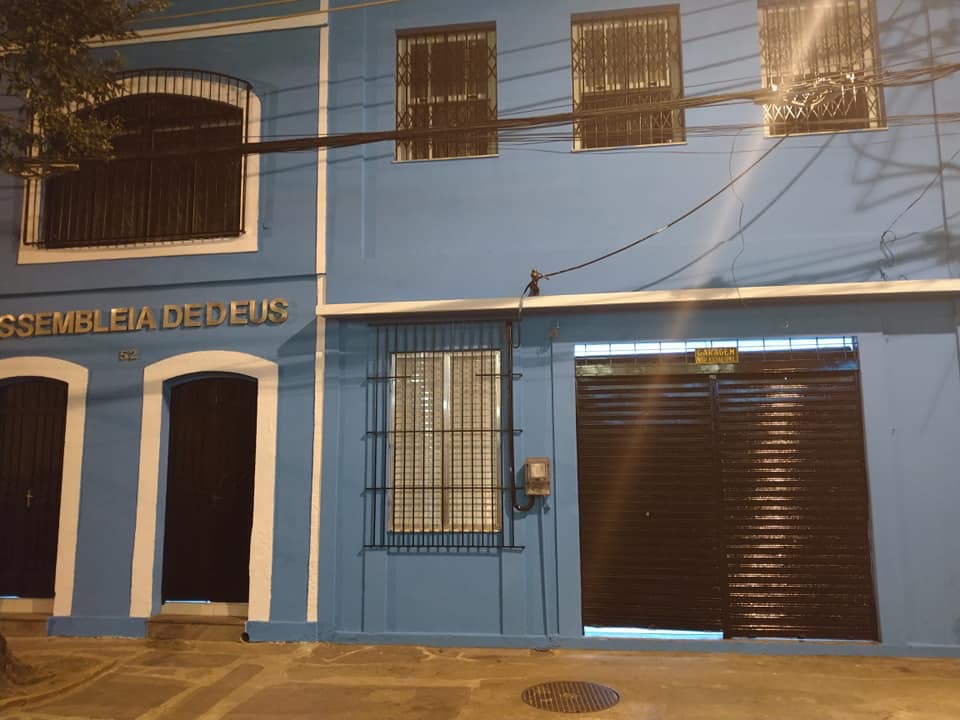 Fachada de Igreja Evangélica Assembleia de Deus na Lapa