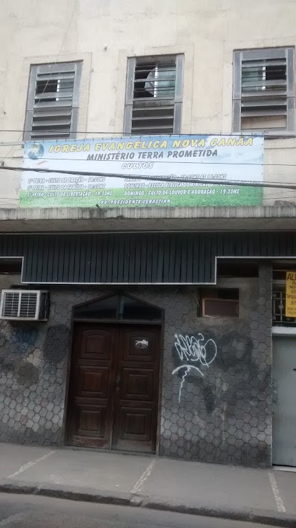 Fachada de Igreja Evangélica Nova Canaã