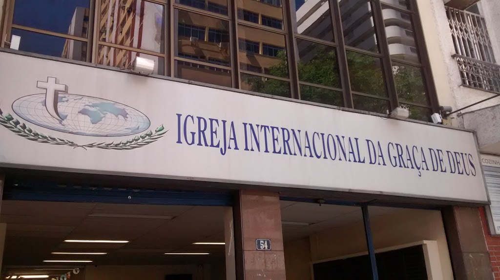 Fachada de Igreja Internacional da Graça de Deus