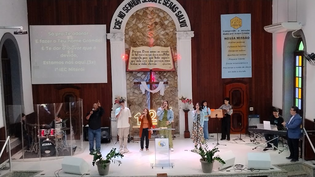 Fachada de 1° Igreja Evangélica Congregacional de Niterói