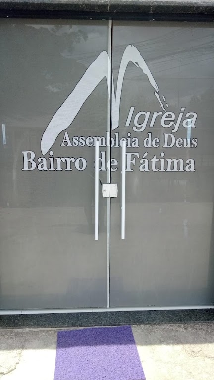 Fachada de Assembleia de Deus em Bairro de Fátima