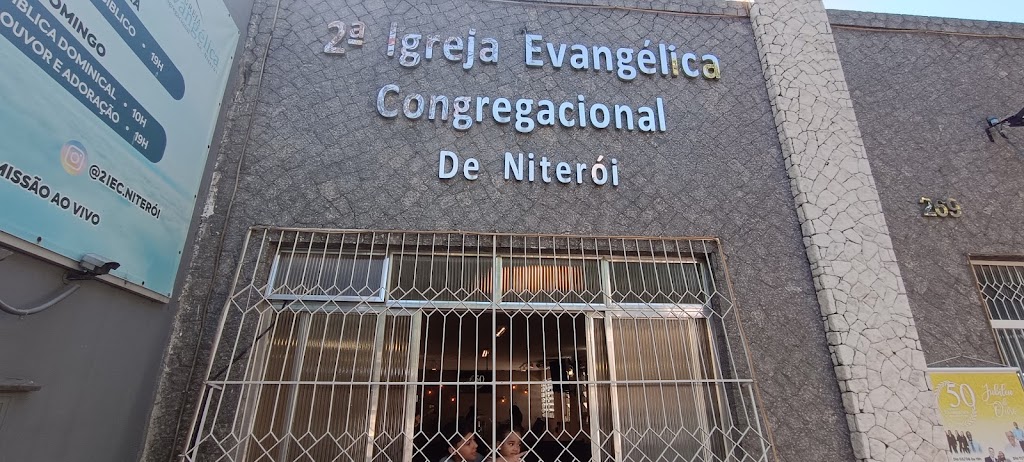 Fachada de 2ª Igreja Evangélica Congregacional de Niterói