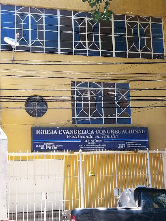 Fachada de Igreja Evangélica Congregacional