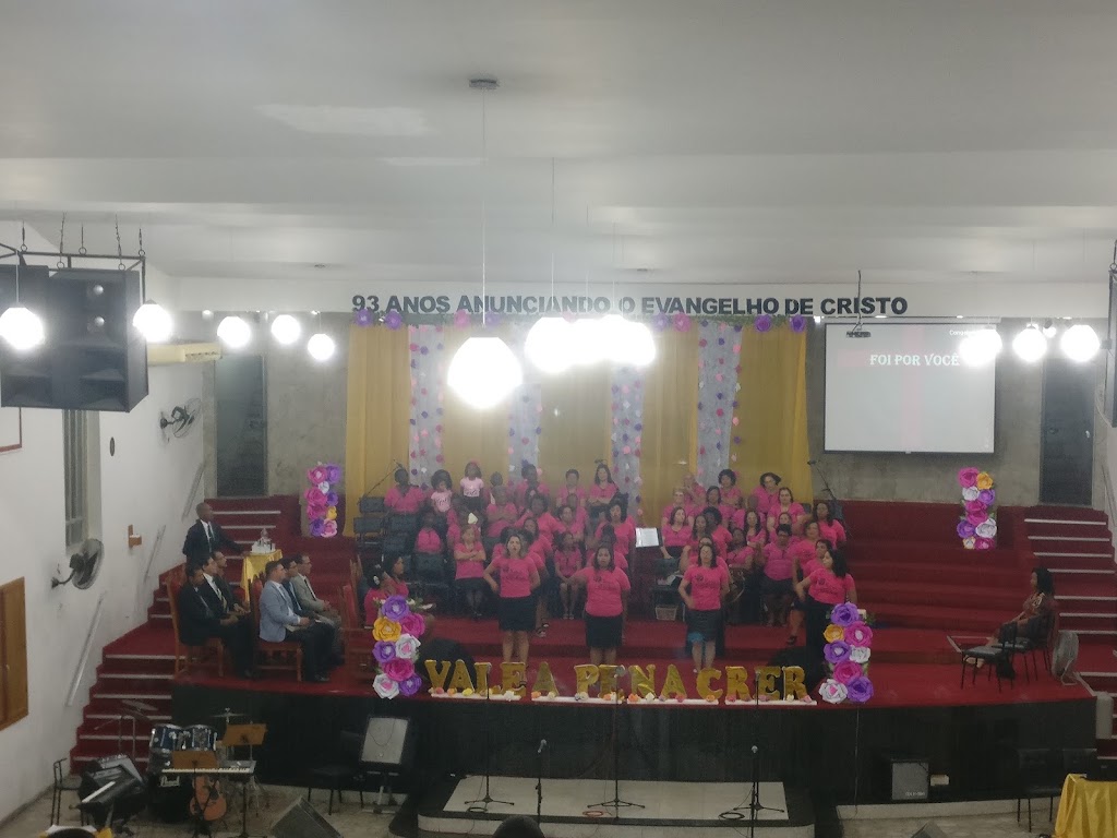 Fachada de Primeira Igreja Assembleia de Deus de Niterói -ADENIT