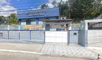 Fachada de Igreja Batista Renovada Em Baldeador