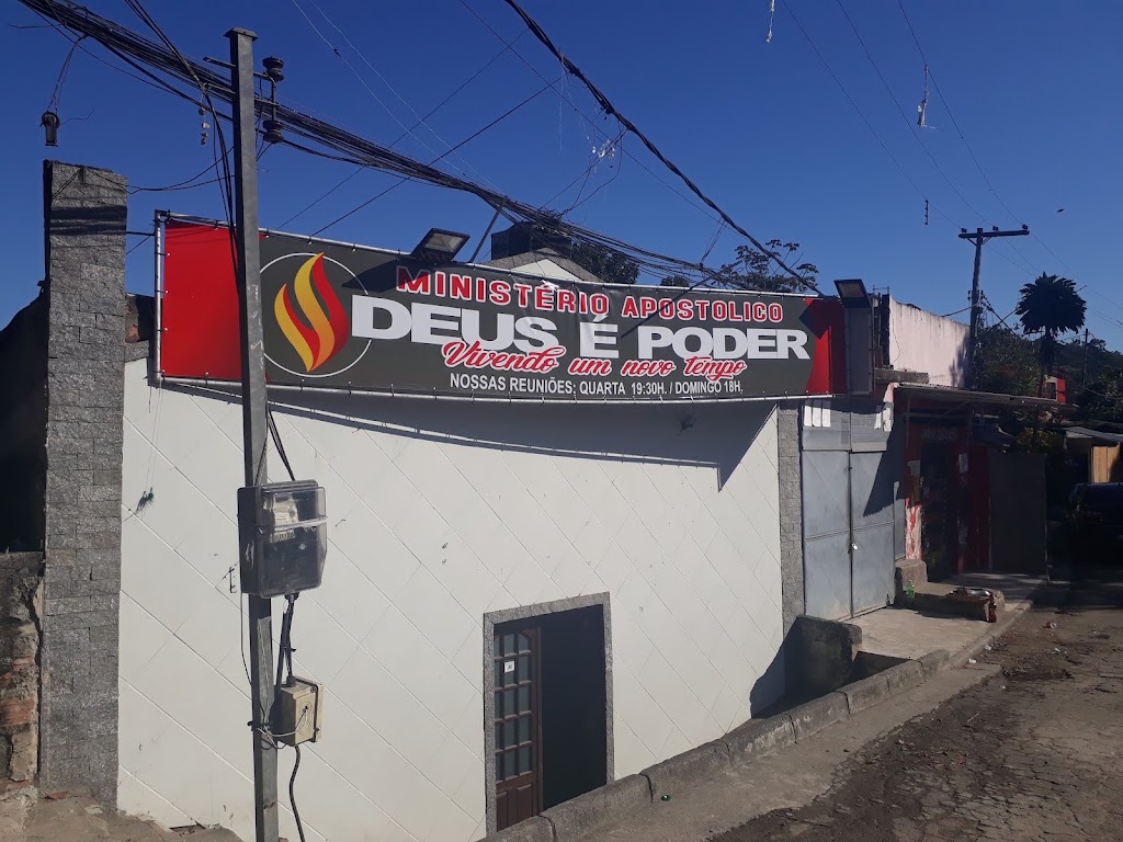 Fachada de Ministério Apostólico Deus é Poder
