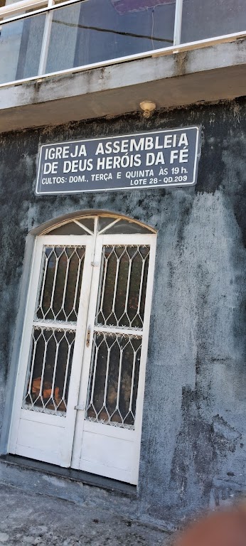 Fachada de IGREJA ASSEMBLEIA DE DEUS HEROIS DA FE