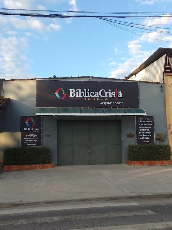Fachada de Igreja Bíblica Cristã - São Gonçalo