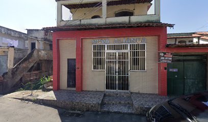 Fachada de Primeira Igreja Nova Aliança em Porto da Pedra