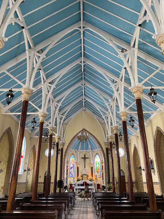 Fachada de Paróquia Senhor Bom Jesus do Monte