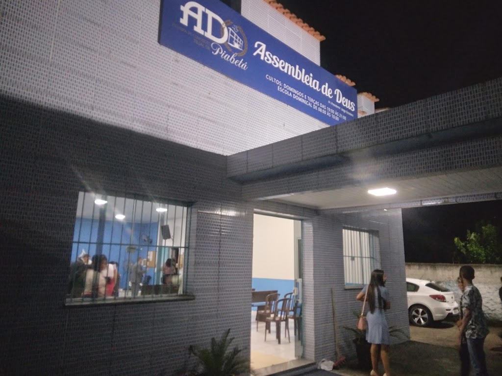 Fachada de Igreja Evangélica Assembleia de Deus em Piabetá - Congregação Figueira da Conceição
